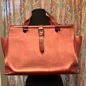 Vintage overnight bag